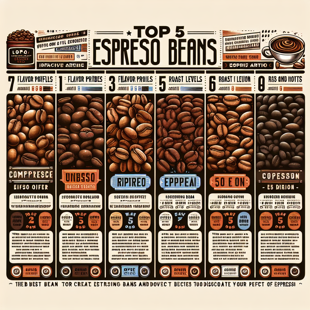 What Are The Top 5 Espresso Beans For A Rich And Bold Taste?