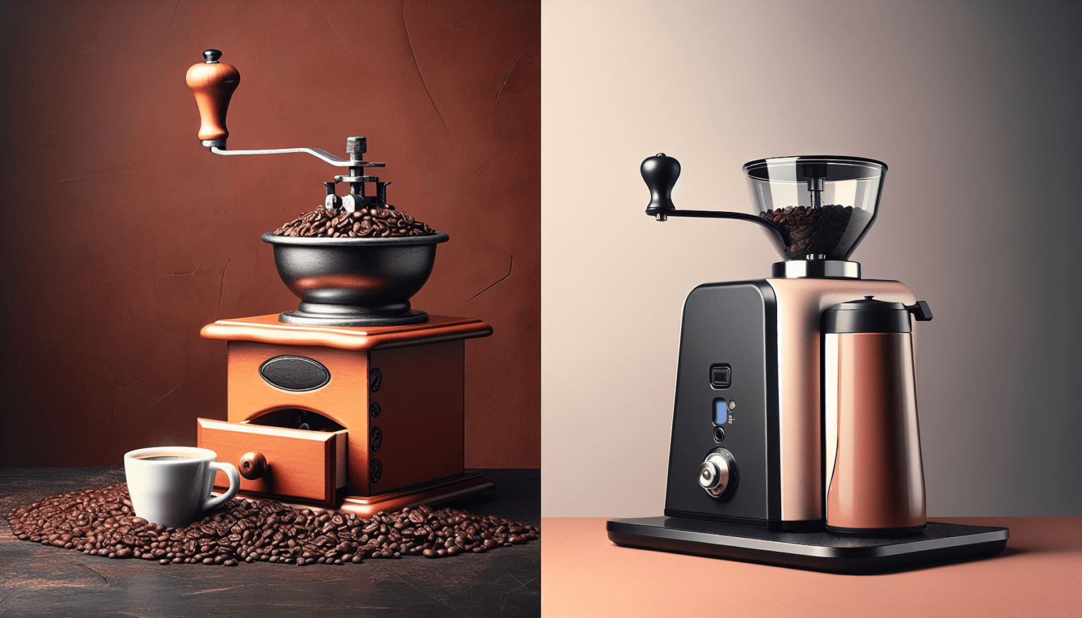 Exploring Manual Vs Electric Coffee Grinders CupofEspresso