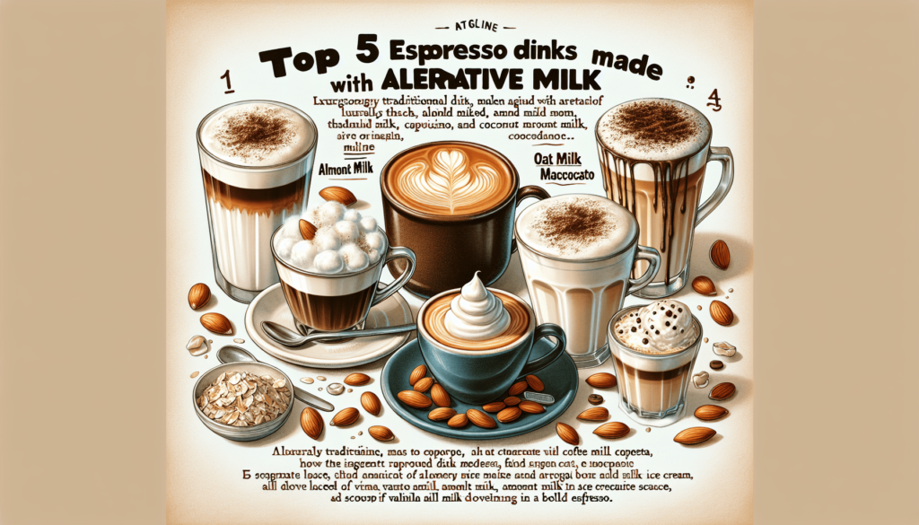 Top 5 Espresso Drinks To Make With Alternative Milk