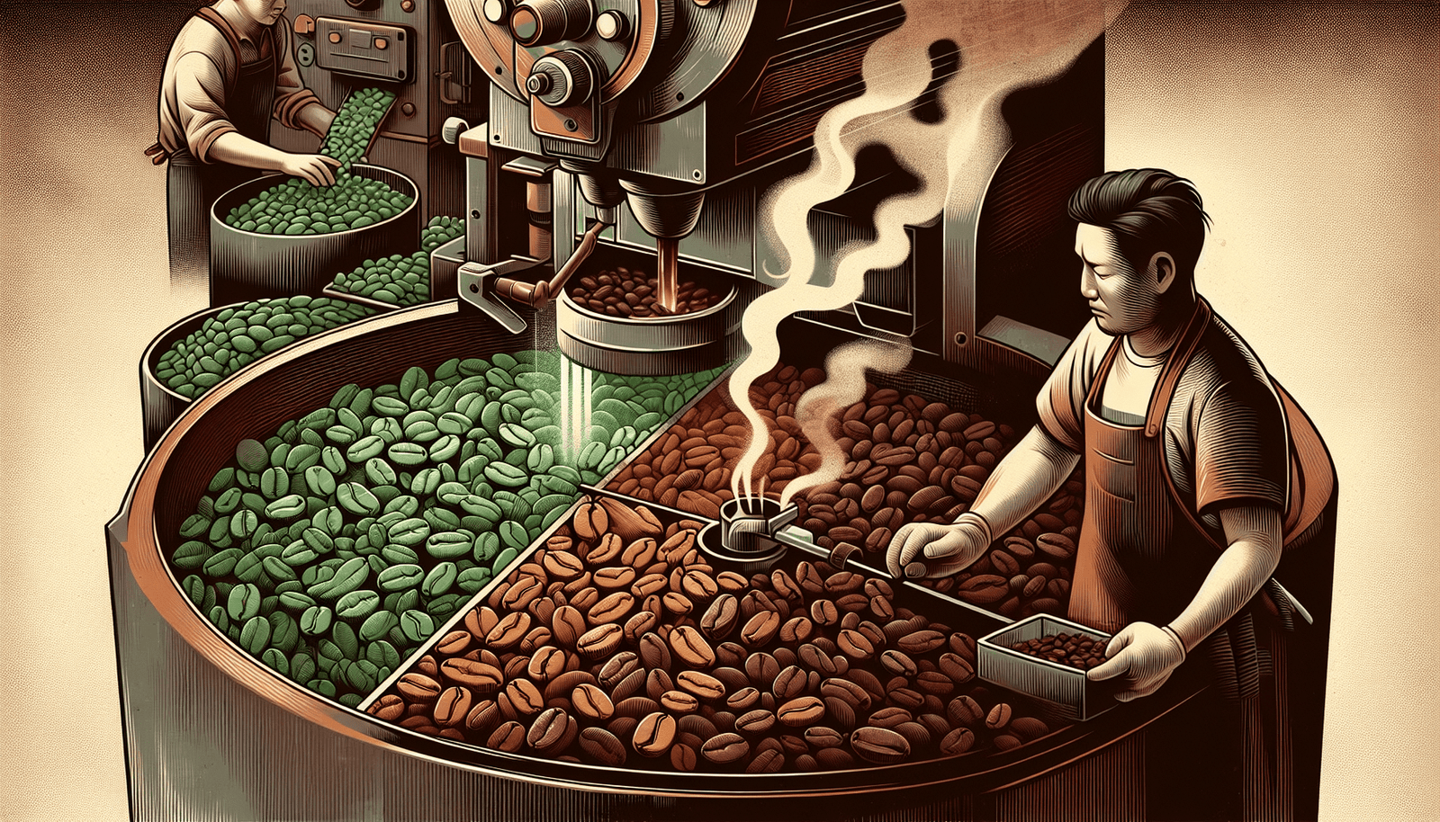 The Role Of A Coffee Bean Roaster In Flavor Development